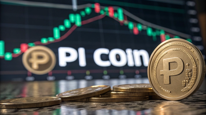  파이(Pi) 상장 기대에도 거래 부진, 0.60~0.65달러 박스권 지속