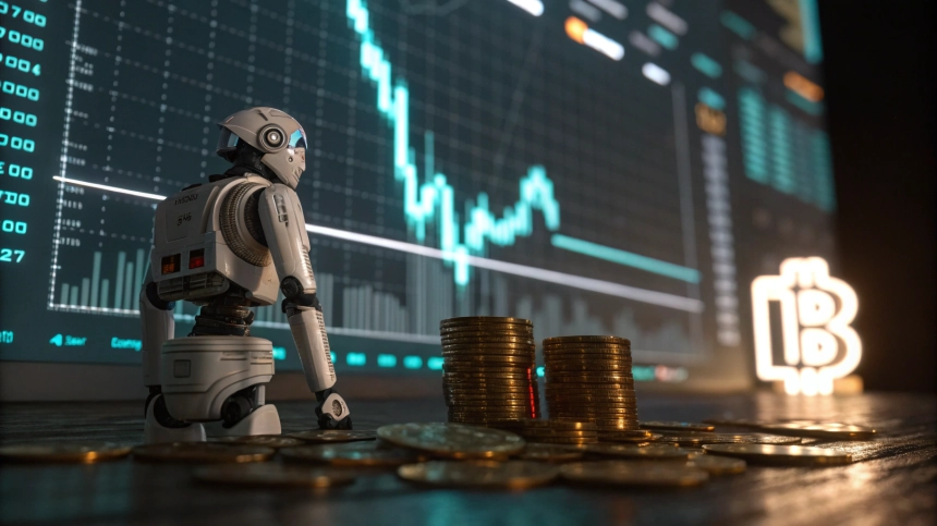  암호화폐 투자자 절반, AI 트레이딩 우수성에 기대