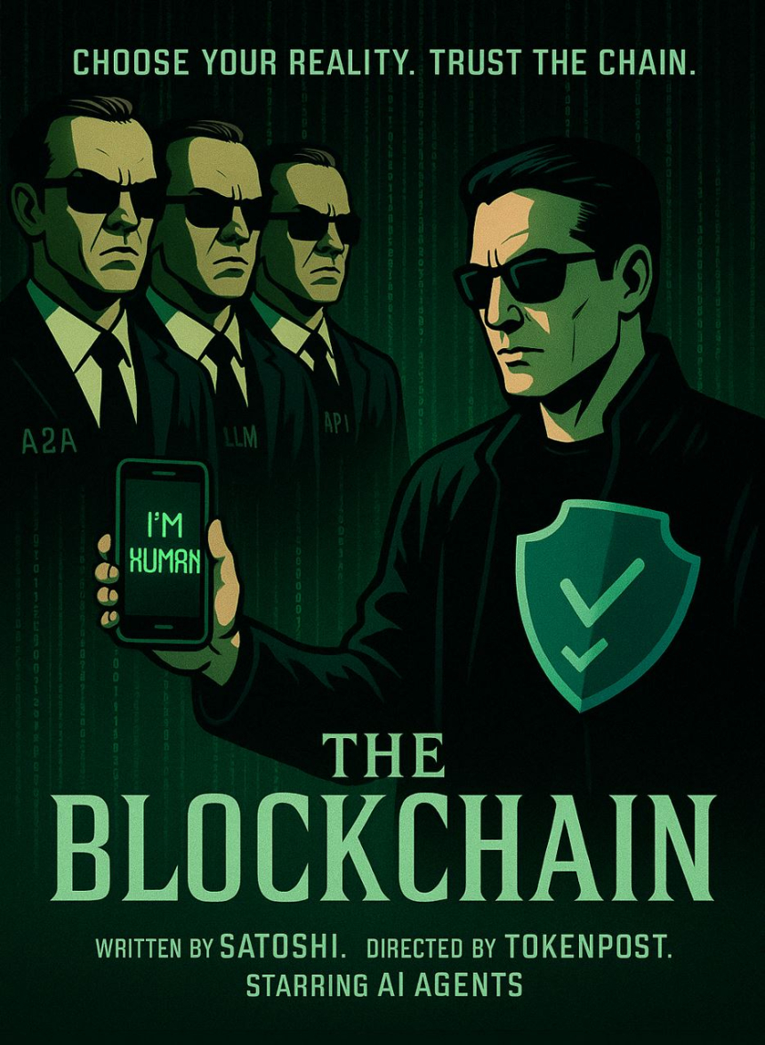  [토큰만평] “I’M HUMAN”… AI가 설계한 세상, 인간은 무엇으로 증명할 것인가