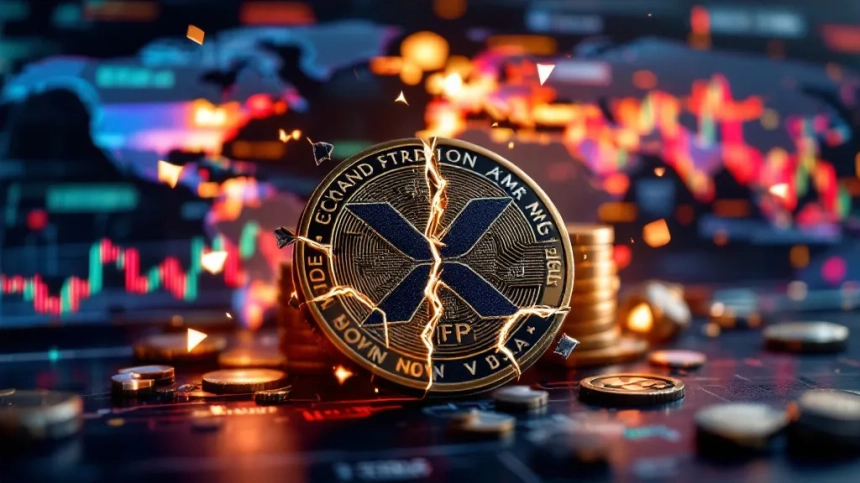 XRP, 美 무역 관세·기술수출 규제 여파에 급락… 추가 23% 하락 가능성도
