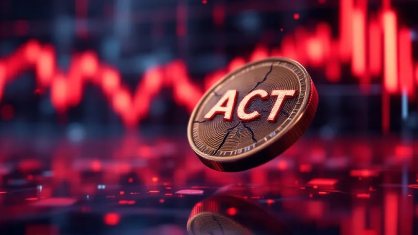  ACT 토큰 하루 만에 58% 폭락…밈코인 일제 급락 사태 왜?