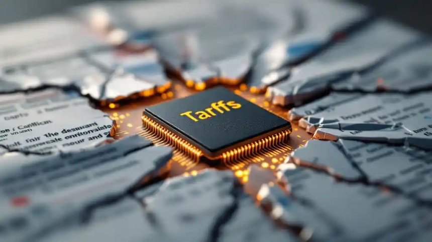  트럼프, 中 전자제품 '슈퍼 관세' 일부 철회…반도체 공급망 흔든다