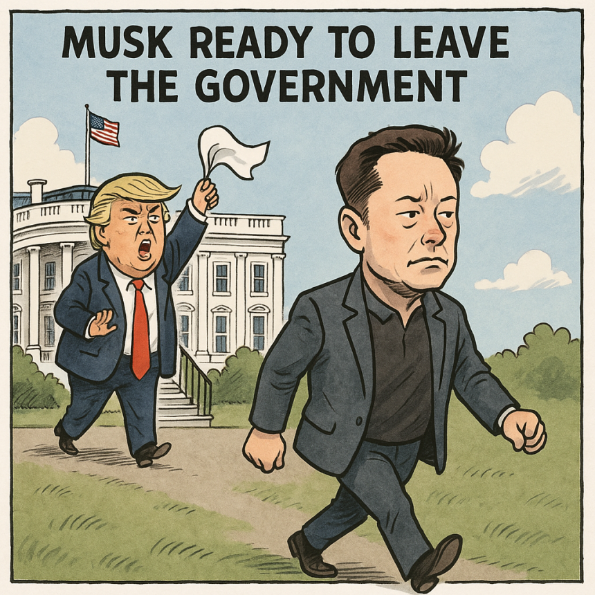  머스크, 백악관 떠나나… 트럼프 행정부 불협화음