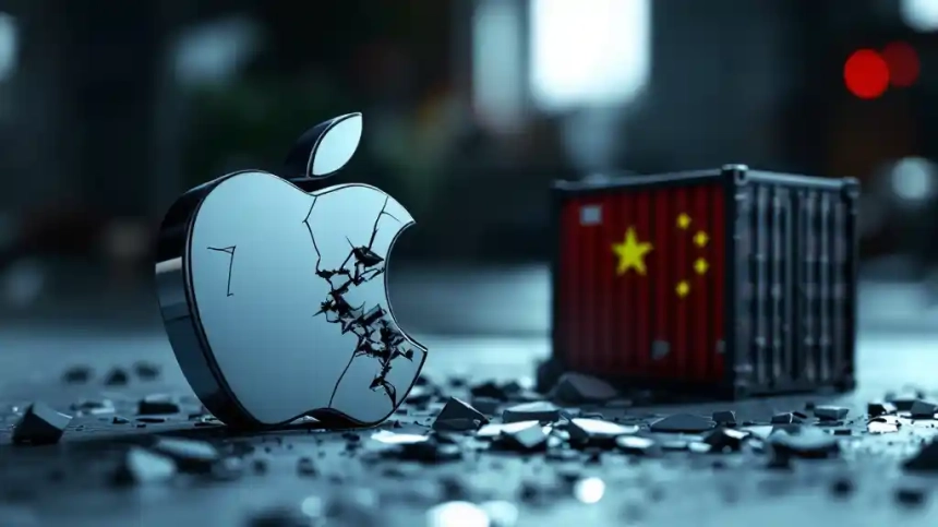  트럼프 관세 폭탄에 애플(AAPL) 주가 7% 급락…중국 생산 의존 리스크 부각