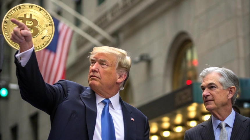  트럼프, 파월 의장 금리 인하 압박…비트코인 10만 달러 기대감