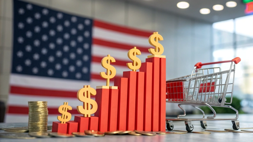  美 3월 물가 '멈춤', 소비는 '급등'… 관세 전 선매수에 금리 인하 기대↑