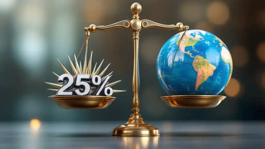  美 연준 파월, 트럼프 '관세 폭탄' 경고... 경기둔화·인플레 동시 압박