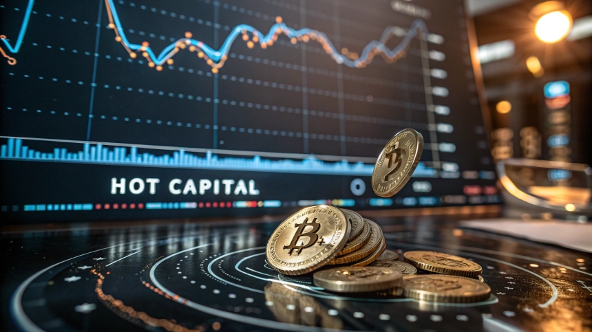 비트코인(BTC) 단기 자금 58조원 유입…투기성 '핫 캐피탈' 급증