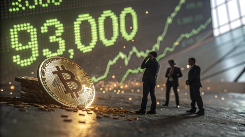  비트코인(BTC) 9.3만 달러 돌파, 시장 구조적 반등 신호