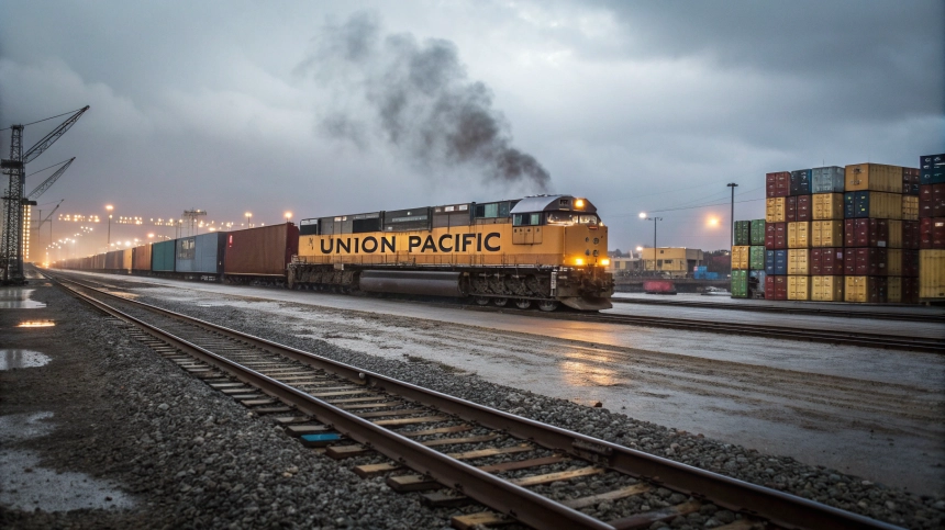  유니언 퍼시픽, 1분기 실적 부진에 주가 4% 급락…운송 수요 약세 직격탄