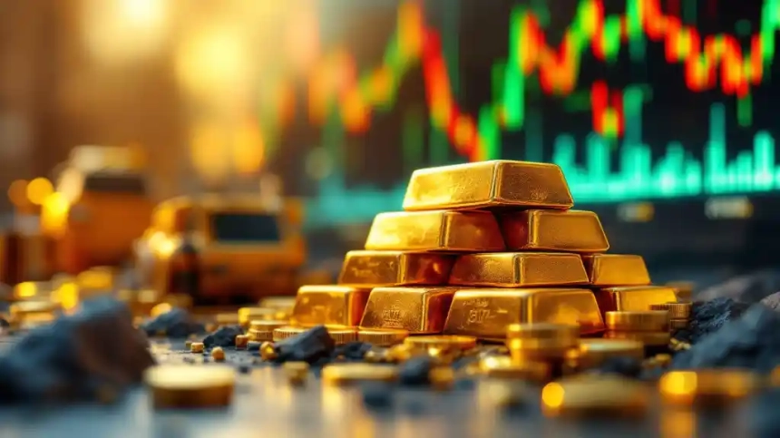  금값 사상 최고치에 金 채굴주 강세…실적 호조에 뉴욕증시 소폭 상승