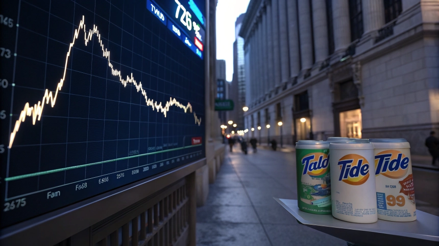  프록터앤드갬블, 실적 부진에 연간 가이던스 하향…주가 2%↓