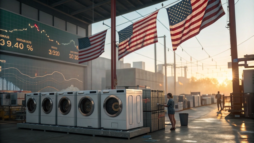  트럼프 관세에 월풀 '미소'…주가 개장 전 3% 반등