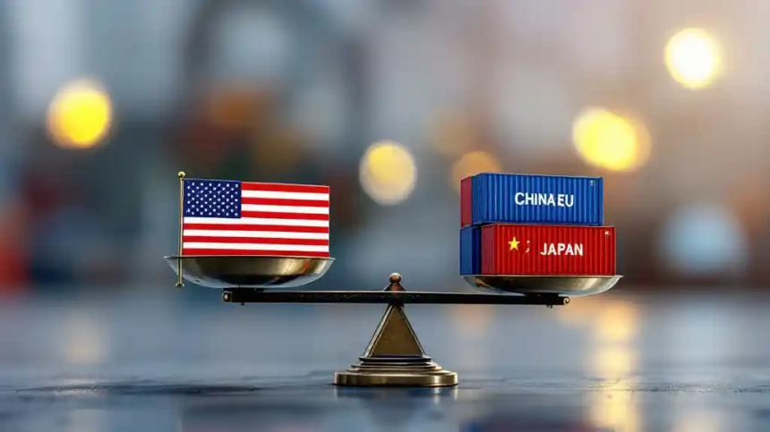  트럼프의 '친절한 관세' 선언…中에 34%, 日에 24% 부과