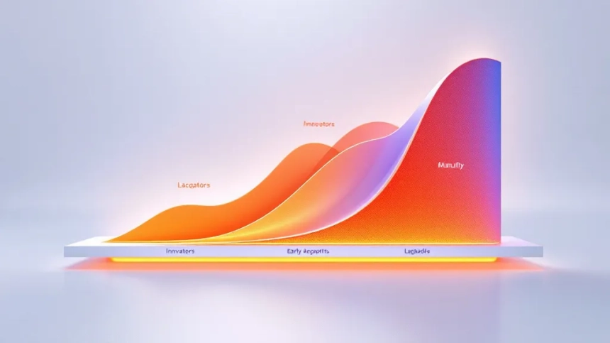  암호화폐 투자자 60%, AI 기술 도입 '선도 그룹'…대중 수용은 아직
