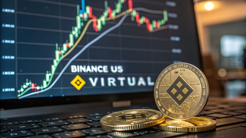  버츄얼(VIRTUAL), 바이낸스US 상장 소식에 15% 급등
