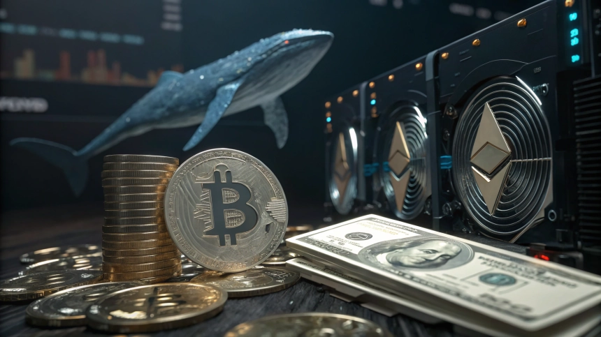  비트코인·이더리움 고점 반등 속 채굴자·고래 대규모 매도
