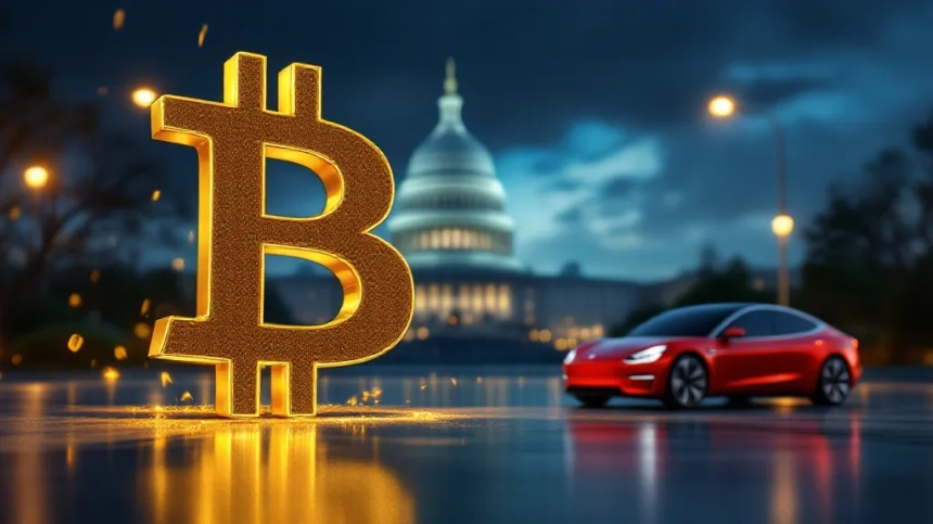 美, 中 전기차에 104% 관세 폭탄…비트코인(BTC) 하루 만에 급락
