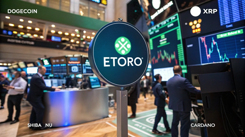  이토로, 도지코인·XRP 등 암호화폐 12종 美 시장 재상장… ‘리턴매치’ 시작