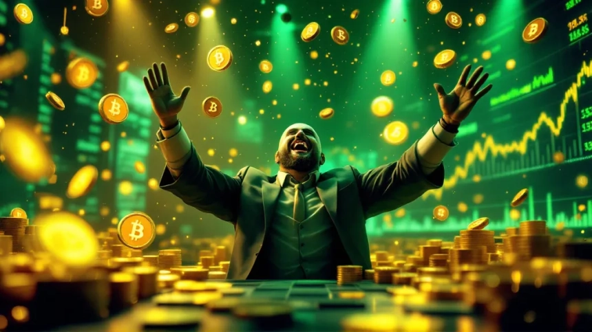 비트코인 레버리지 투자자, 8백만 달러 수익…'세대 부' 실현