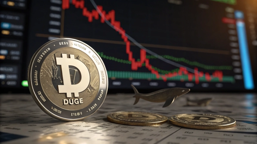  도지코인(DOGE) 거래량 1조 돌파했지만 하락…고래는 매수 중