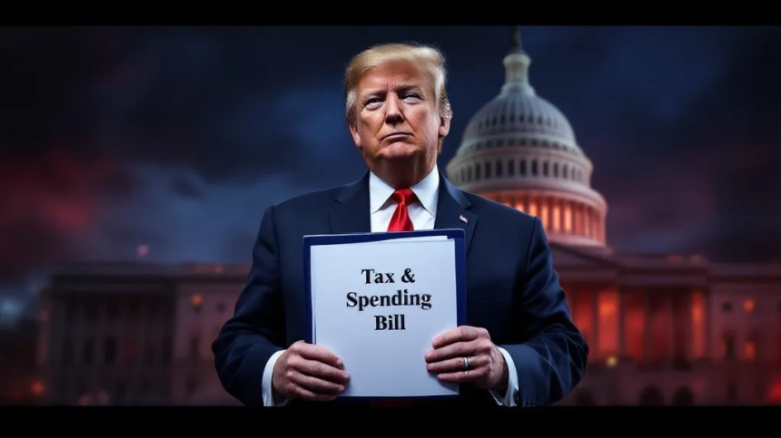 미 하원, 트럼프 대통령 '대형 감세·지출 법안' 통과