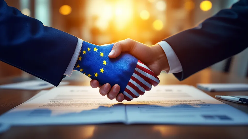  EU, 미국과 신규 무역협정 신속 추진 의사 밝혀