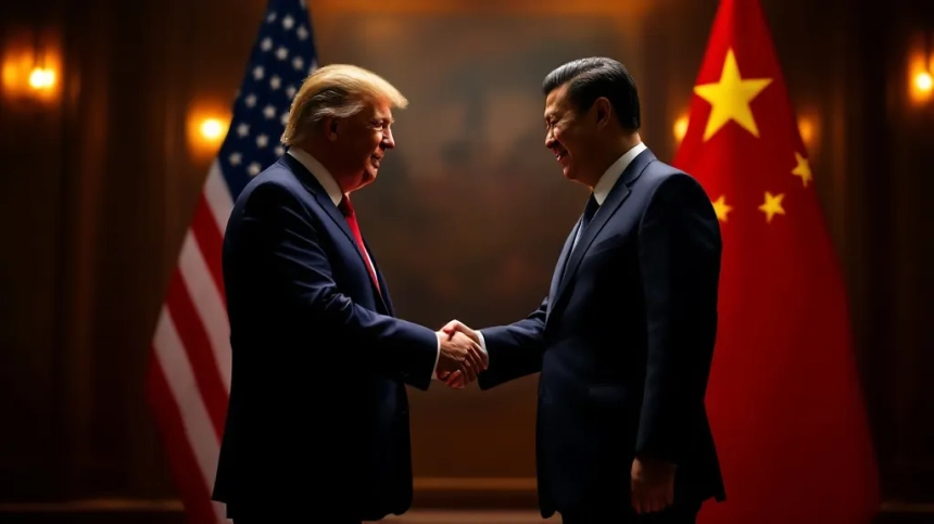 트럼프 대통령 “중국과 관계 전면 재설정”