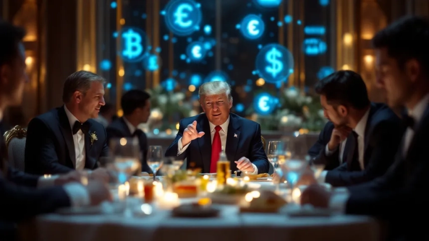 트럼프, '코인 만찬'에 주요 가상자산 인사 초청