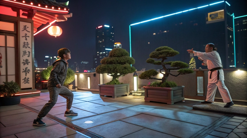  로블록스에서 '카레이트 키드'의 세계를 만나다…게임팸, 신작 트레이닝 시뮬레이터 출시