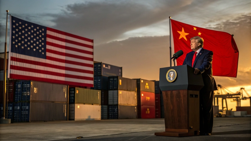  트럼프의 145% 대중 관세, '영구조치 아냐' 발언에 시장 술렁