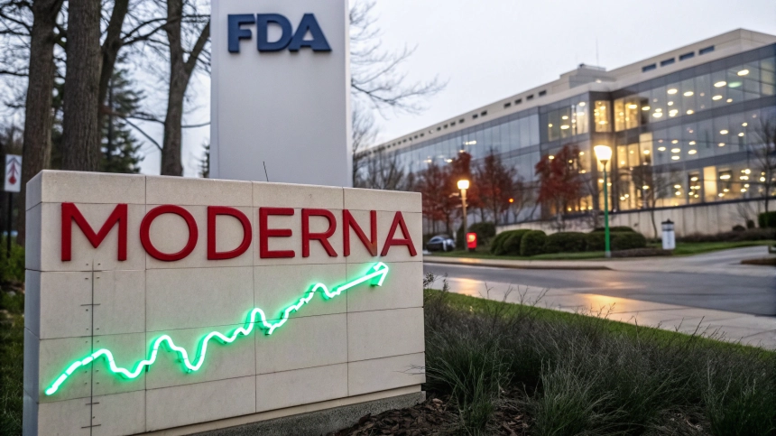  FDA 새 백신 지침에 모더나 주가 8% 급등…임상 수요 기대감
