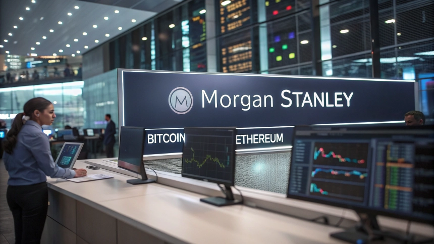 모건스탠리, 2026년 암호화폐 거래 진출…이트레이드를 디지털 자산 허브로 전환