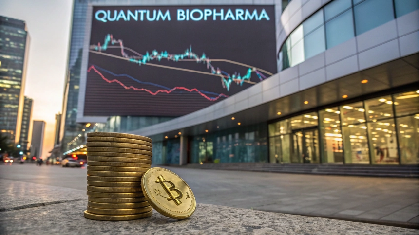 퀀텀 바이오파마, 비트코인 추가 매입에 주가 25% 급등