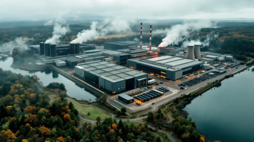 미국 뉴욕 드레스덴에 위치한 비트코인 채굴장 모습 공개