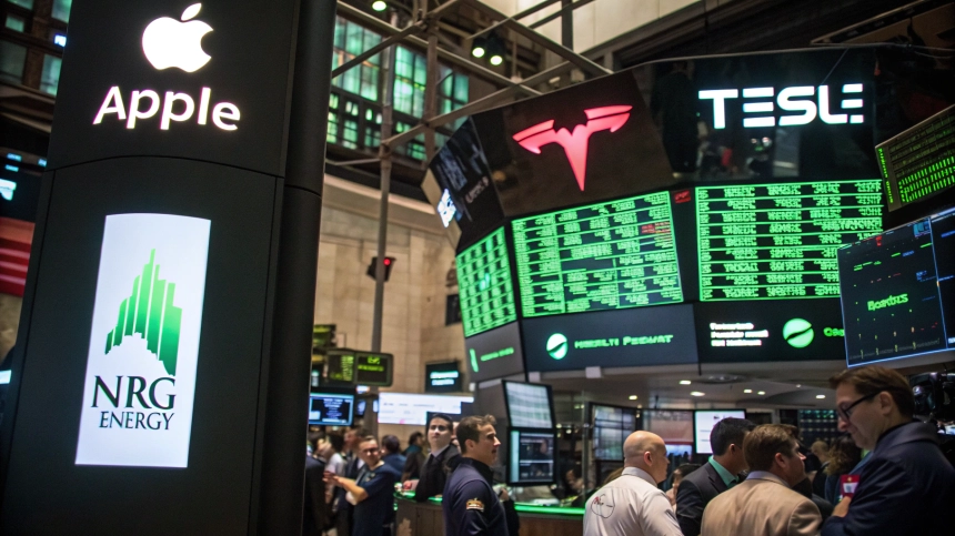 미·중 관세 완화에 뉴욕증시 급등…NRG·테크株 일제히 강세