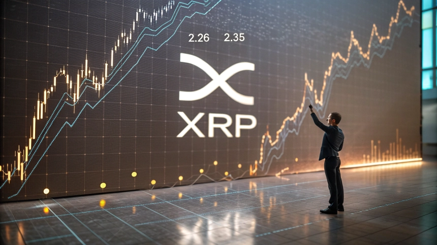XRP, 2.26달러 지지선 반등... 단기 2.35달러 돌파 기대감