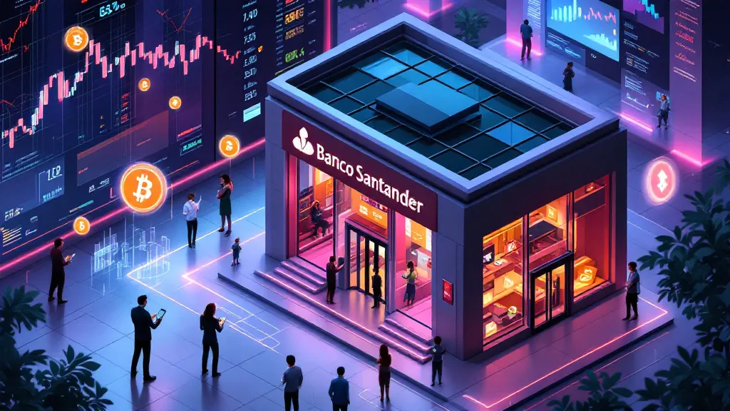  산탄데르은행, 비트코인·암호화폐 매매 서비스 도입 발표 / TokenPost Ai 