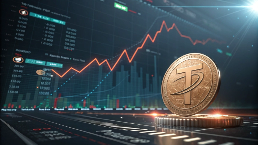 트론, 사상 첫 USDT 발행량 738억 달러로 이더리움 추월