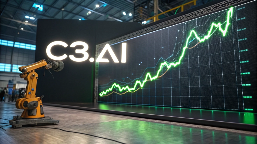  C3.ai(AI), 생성형 AI 수요에 힘입어 하루 만에 25% 급등