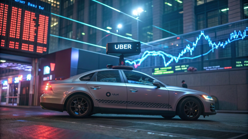  우버(UBER), 자율주행 기대 속 목표주가 105달러…사상 최고가 경신