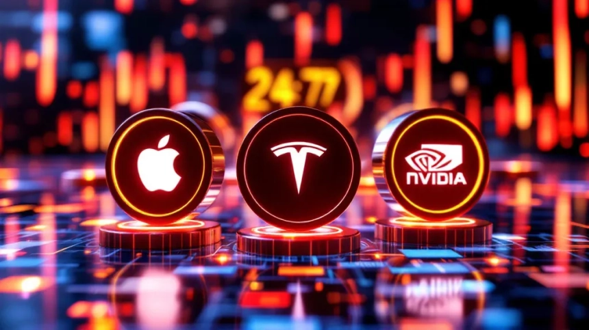 크라켄, 해외 고객 대상 애플·테슬라 등 주식 토큰화 거래 지원