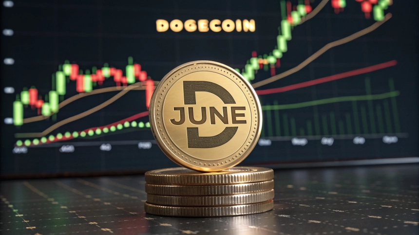 도지코인(DOGE), '6월 징크스' 반복되나… 역사상 7번 하락 기록