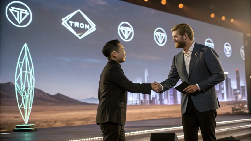  저스틴 선, 에릭 트럼프와 대담…트론(TRX) 미국 진출 본격화