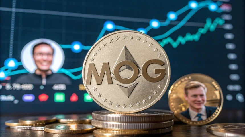  모그(MOG), '모그 안경' 운동에 40% 급등…15대 밈코인 진입