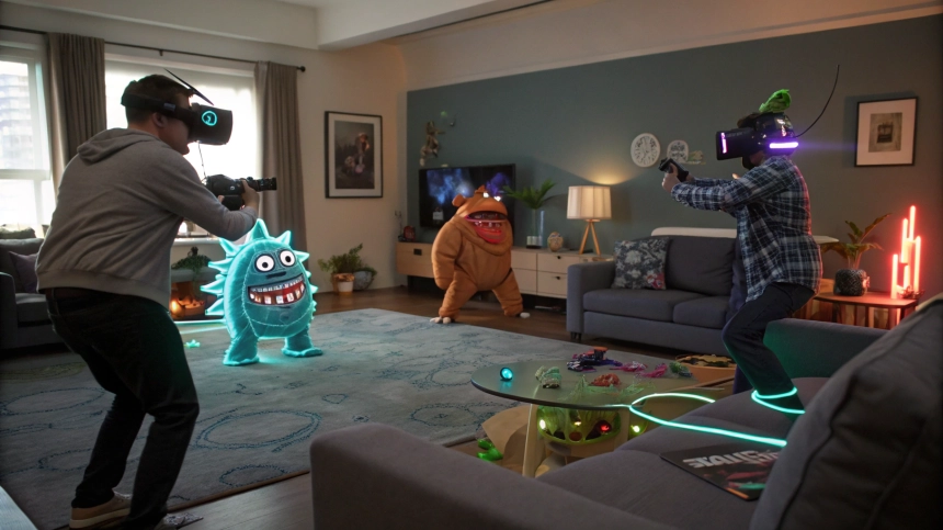  MR 게임의 신세계… ‘배틀 오브’, 거실을 전장으로 만든다