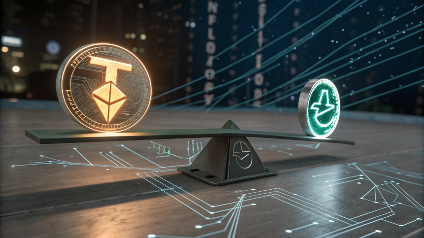 테더, 트론서 10억 달러 추가 발행…이더리움과 스테이블코인 점유율 '초박빙'