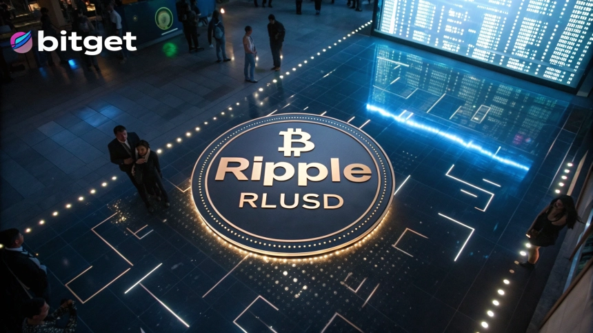 비트겟, 리플 스테이블코인 RLUSD 상장…시총 상위 5위 도전