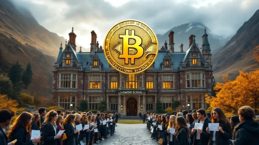 영국 로몬드 보딩스쿨, 연 21개 비트코인 장학금 신설