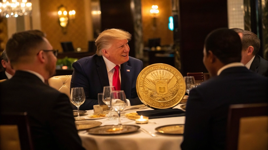  트럼프, TRUMP 밈코인 보유자 초청 만찬 개최